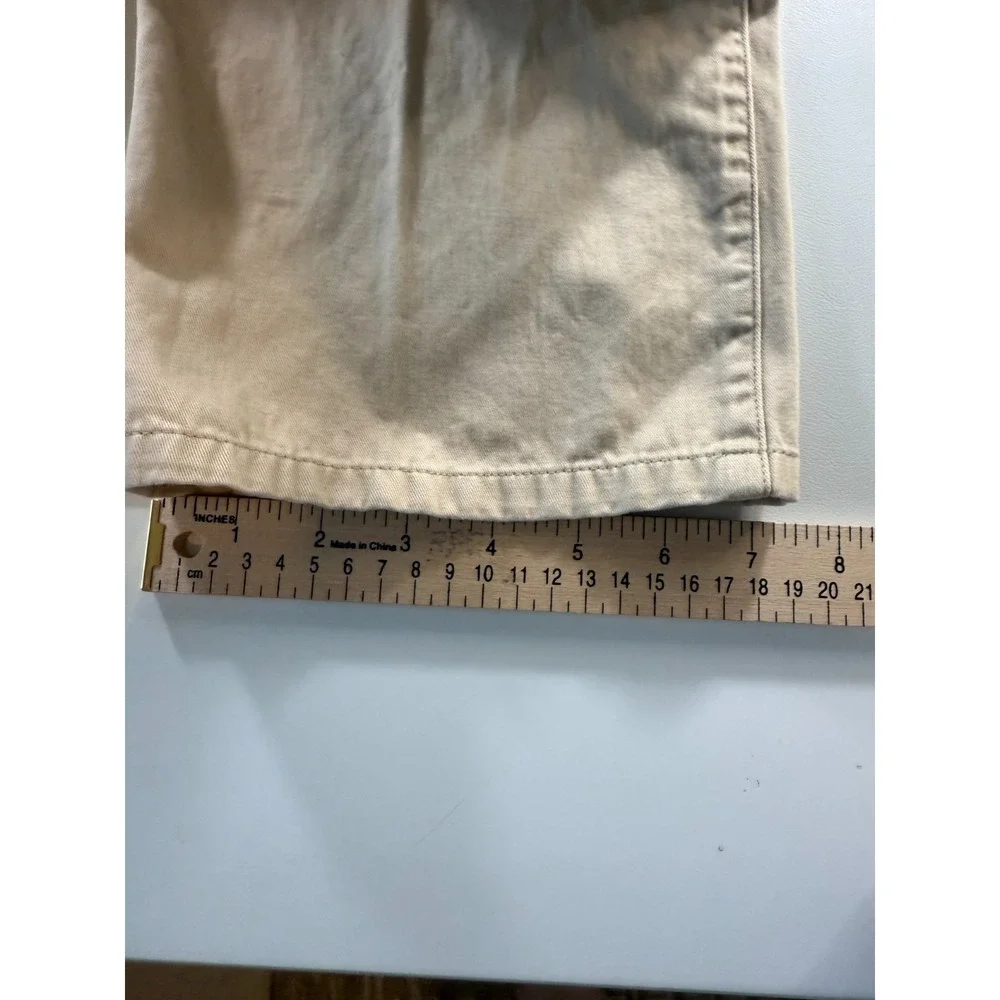 Lauren Jeans Co Ralph Lauren Khaki Pants Mens 31x29 Tan Cotton Straight Leg